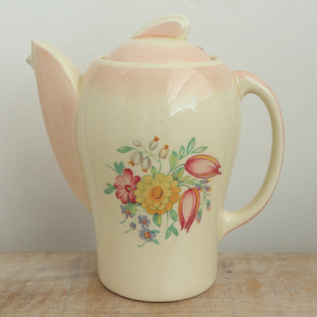 スージークーパー スウォンジースプレイ ピンク コーヒーポット SUSIE