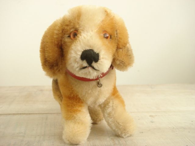 アンティーク シュタイフ Steiff ビーグル犬のBIGGIE Sサイズ