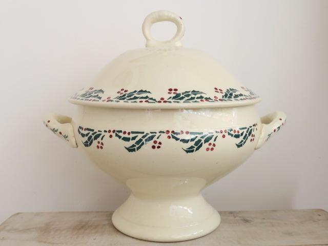 フランス アンティーク ヒイラギのスーピエール HOUX Hamage & Moulin