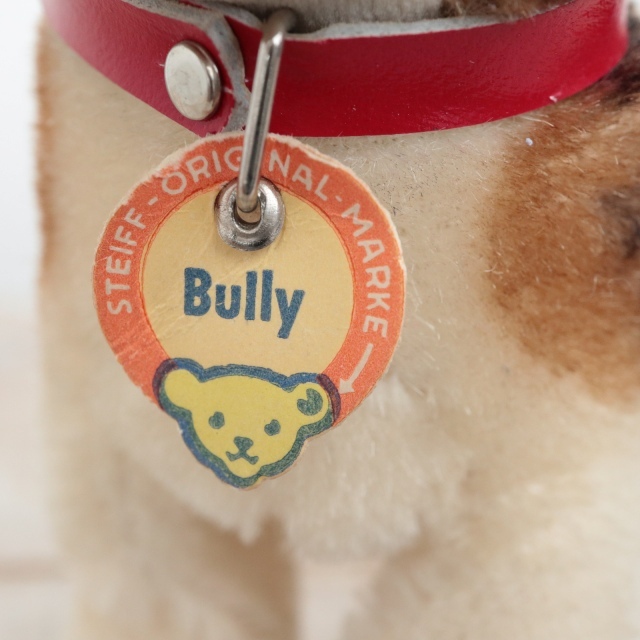 アンティーク シュタイフ ブルドッグ Steiff Bully 10cm