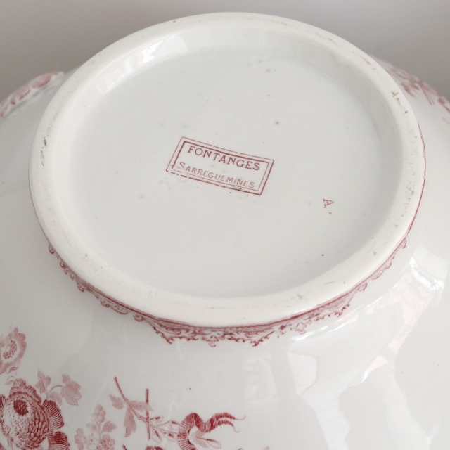アンティーク スーピエール フォンタンジュ フランス サルグミンヌ製