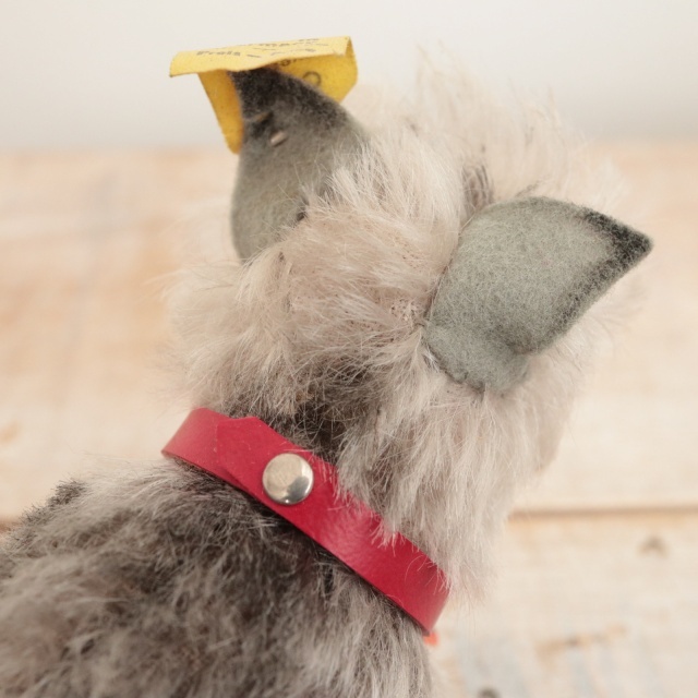 アンティーク シュタイフ シュナウザー Steiff Tessie 10cm