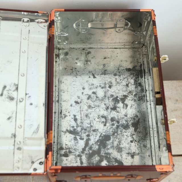 LU ビスケット ビンテージ トランク 缶 LEFEVRE-UTILE