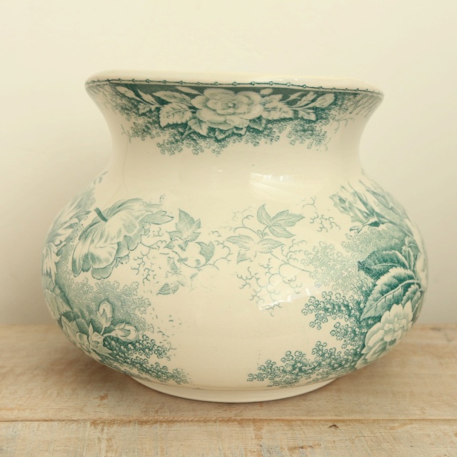 アンティーク ピシェ JARDINIERE フランス サルグミンヌ製 U&C