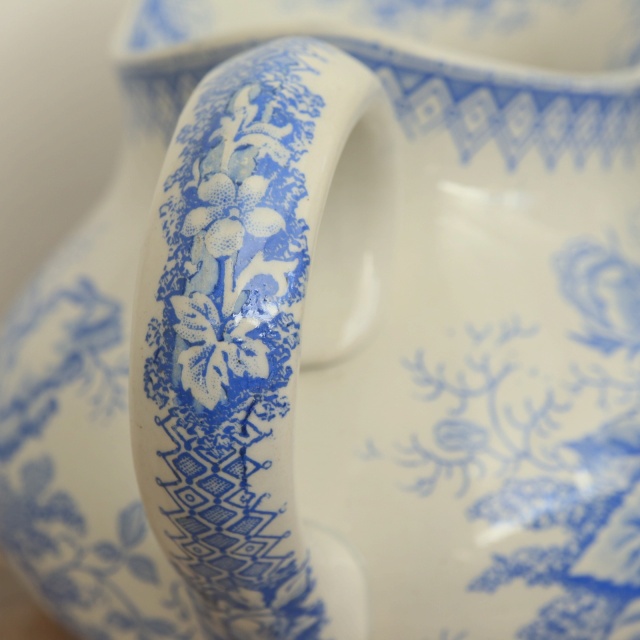 アンティーク ピシェ JARDINIERE フランス サンタマン製 SAINT AMAND