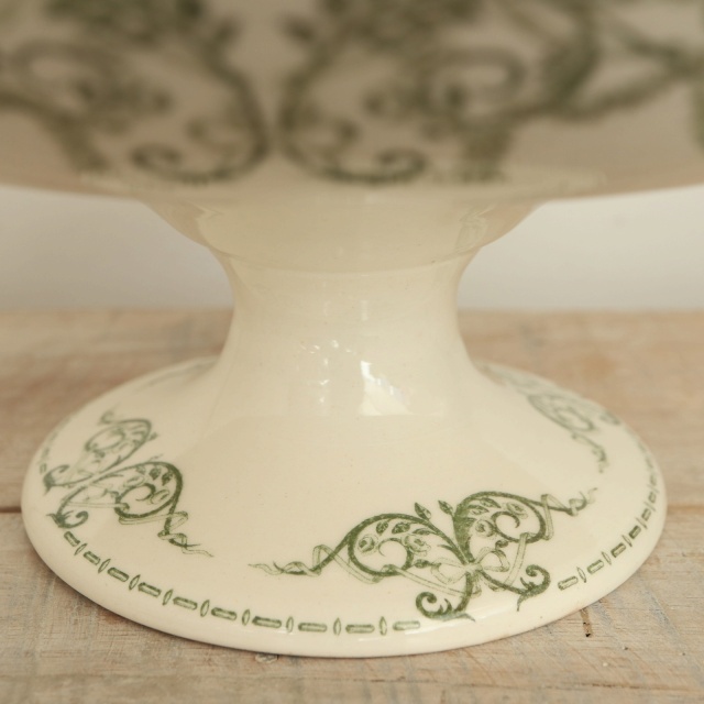 アンティーク コンポティエ NAPOLEON フランス クレイユモントロー製