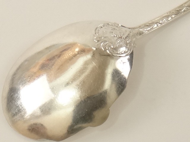 ピュイフォルカ アンティーク アイスクリームスプーン PUIFORCAT