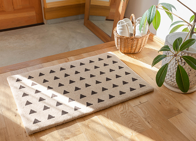 一生使えるエントランスラグ | 米沢緞通