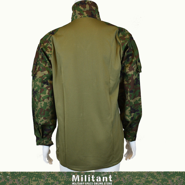 コンバットシャツ-III VCリップストップ 陸自迷彩 （袖リップ難燃生地