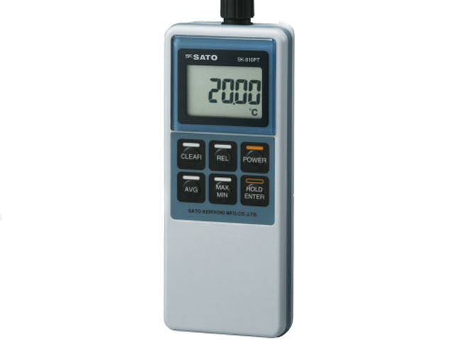 精密型デジタル温度計 SK-810PT用設置用クリップ 計量器専門店はかりの