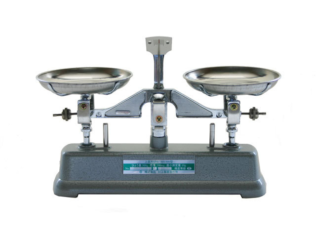 上皿天秤 分銅なし 500g MS-500 検定品 計量器専門店はかりの三和屋