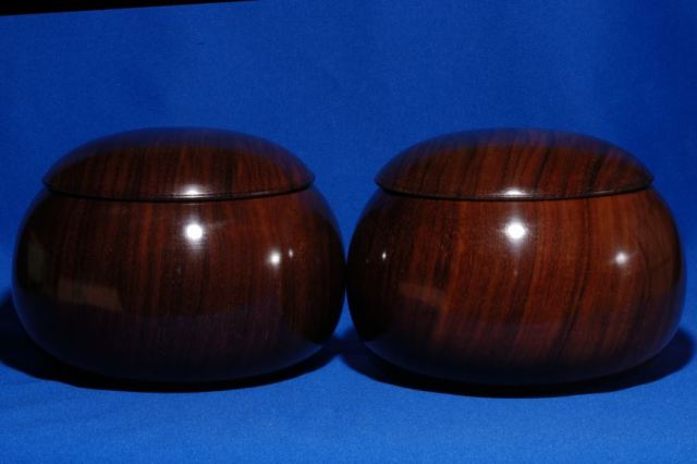 碁笥 本紫檀 特大