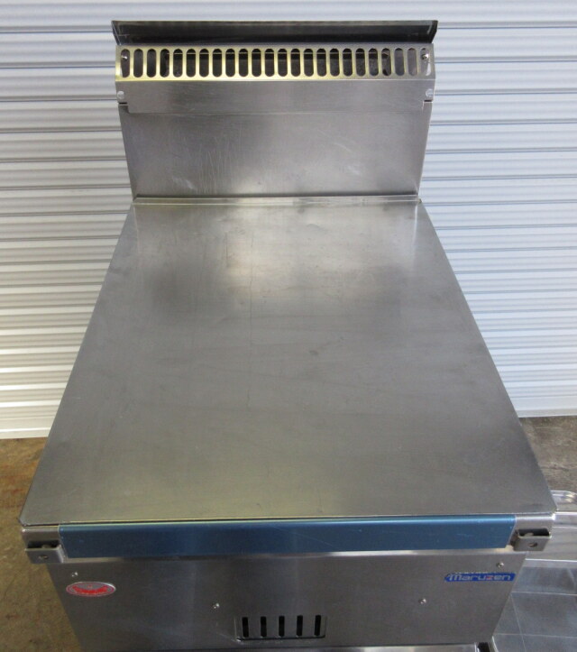 マルゼン 1槽ガスフライヤー MGF-18K 18L W430×D600×H800 都市ガス