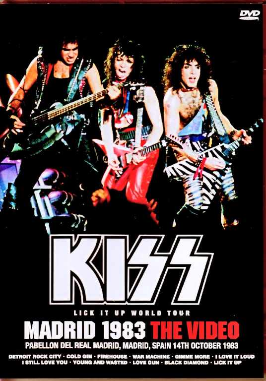 Kiss キッス/Spain 1983 Pro-Shot 2Edition