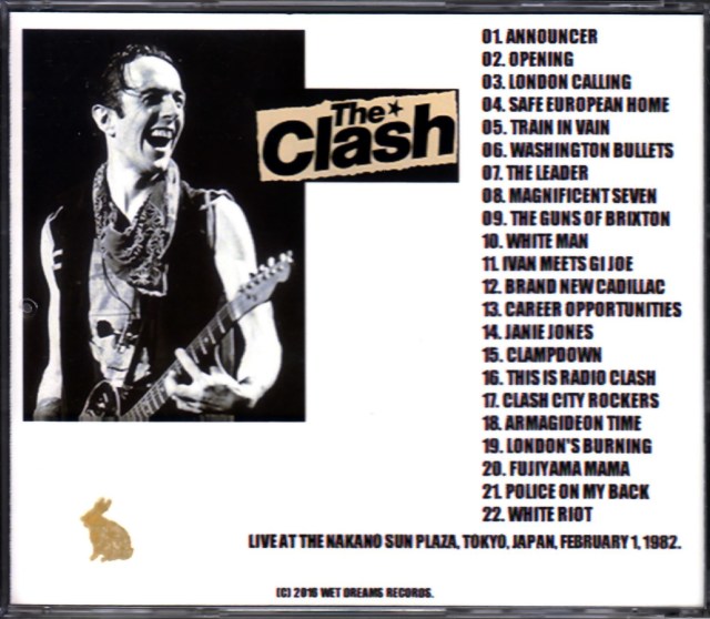 Clash,The ザ・クラッシュ/Tokyo,Japan 1982 Complete