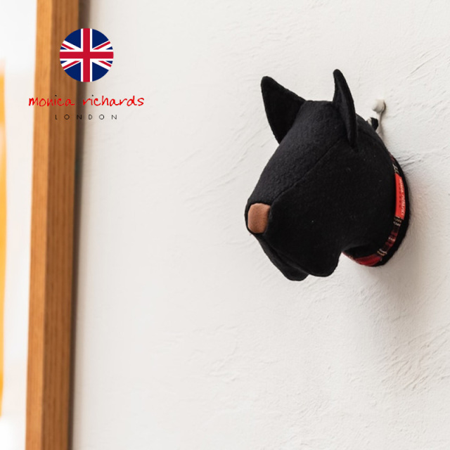 アニマルヘッド スコッティードッグ 英国 モニカリチャードロンドン