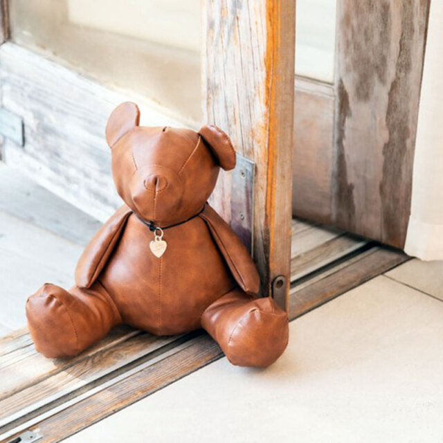 ドアストッパー ベア 英国 モニカリチャードロンドン 玄関 室内