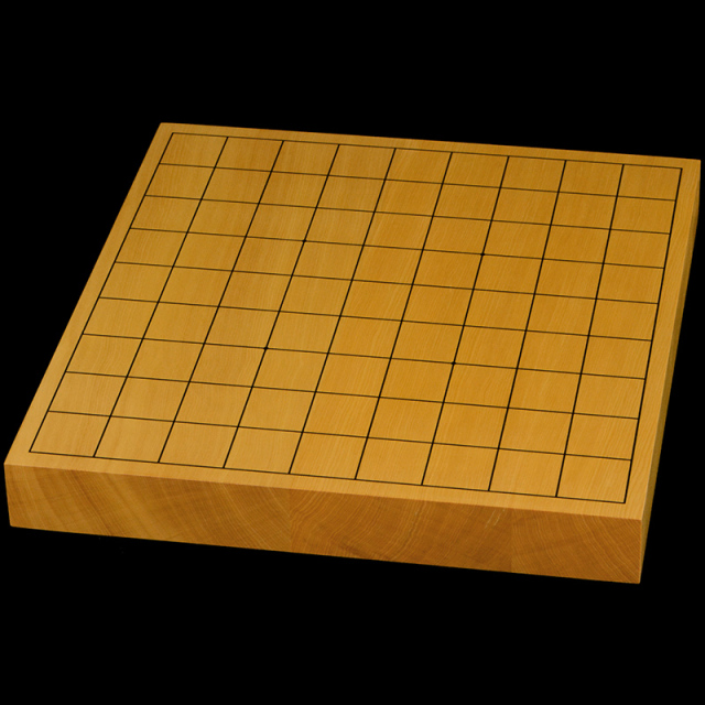 おまかせ】本榧卓上将棋盤 1寸（ハギ盤・特上） | 前川榧碁盤店