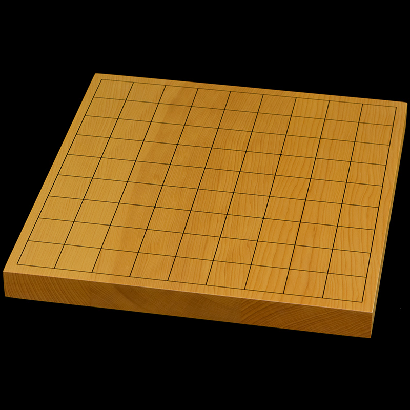 おまかせ】本榧卓上将棋盤 1寸（ハギ盤・上） | 前川榧碁盤店