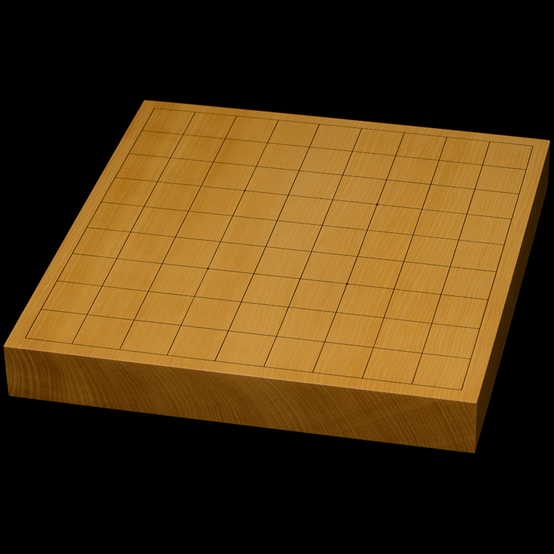 本榧卓上将棋盤 1寸4分（一枚板・天地柾） sb10443 | 前川榧碁盤店