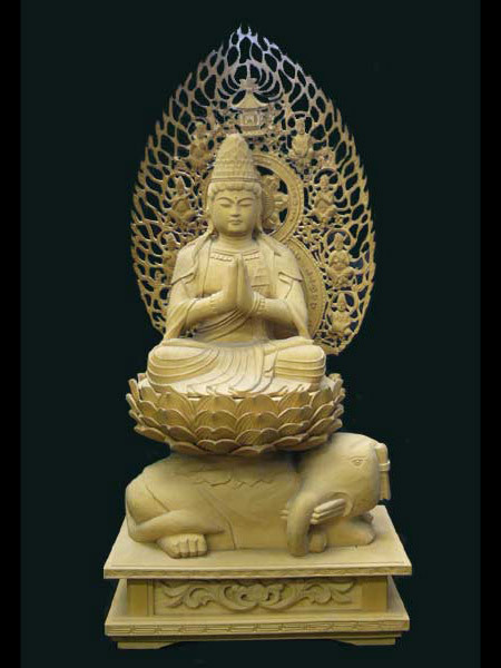 七福神の木彫り彫刻・仏像を販売しています。