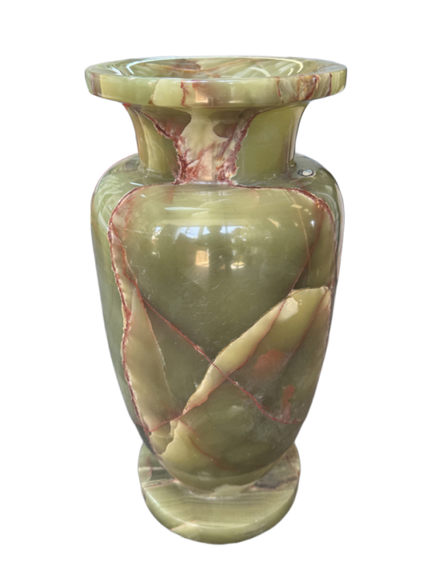 天然オニックス（オニキス）花瓶・飾り壺｜高級天然石インテリア