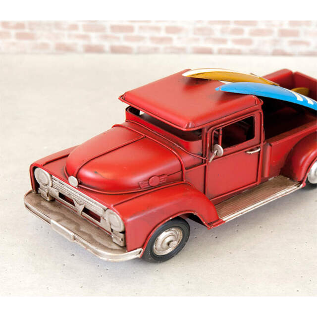 ブリキのおもちゃ ヴィンテージカー サーフトラック サーフボード