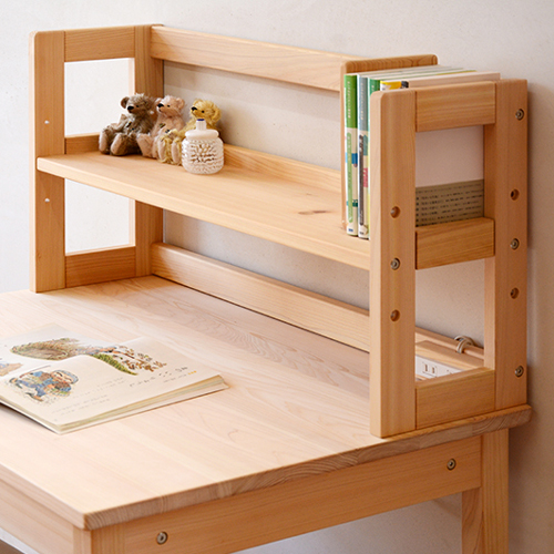 デスクスタンド S型(棚タイプ) 80cm学習デスク専用 上置き棚