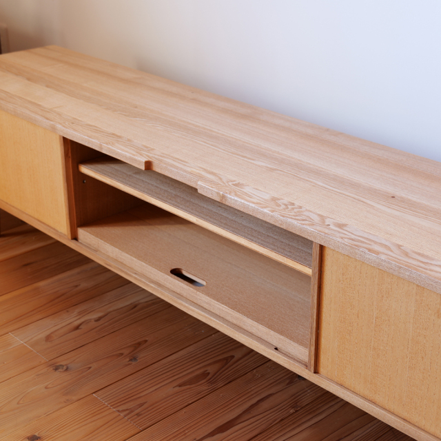 テレビボード 200 タモ無垢 木製 テレビ台 TV台 おしゃれ