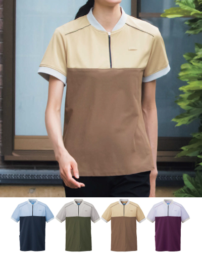 KZN261 楽ポロ KAZEN (カゼン) ナースウェアドットコム