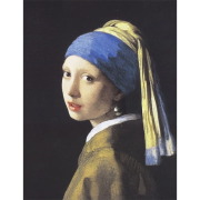 フェルメール「真珠の耳飾りの少女」マウリッツハイス承認 複製画