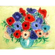 ポール・ギヤマン「朝焼けの乗馬」リトグラフ 直筆サイン入り｜絵画販売