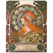 アルフォンス・ミュシャ 『四芸術』「絵画」リトグラフ｜絵画販売