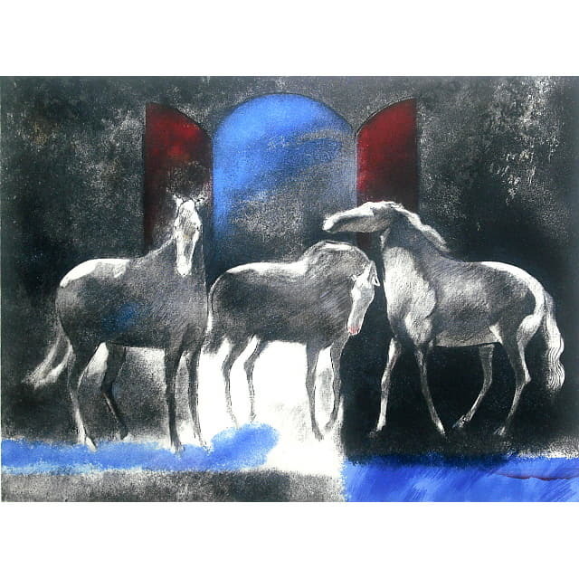 ポール・ギヤマン「光と影」リトグラフ 直筆サイン入り｜絵画販売