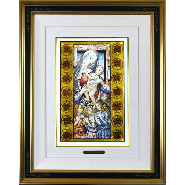 藤田嗣治「聖母子」版画 フジタ財団正式承認｜絵画販売