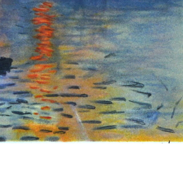 モネ「印象・日の出」リトグラフ パリ工房制作｜絵画販売