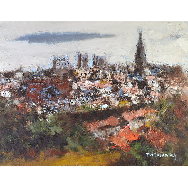 友成晴雄「トレド」油彩 6号 原画｜スペイン風景・絵画販売