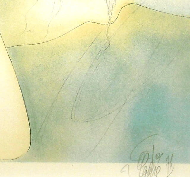 ジャン=バティスト・バラディエ「二人の女」直筆サイン入り｜絵画販売