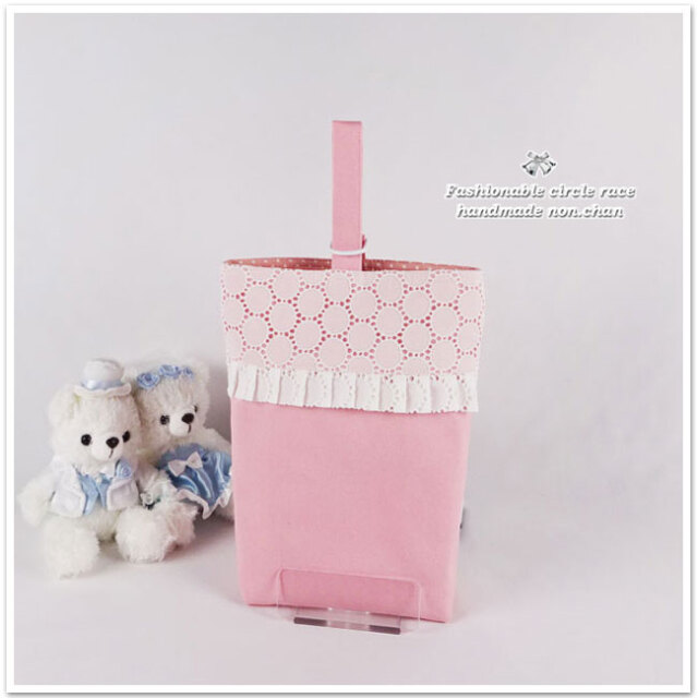 入園入学グッズ レッスンバッグ 5点セット 【フリル レース・刺繍