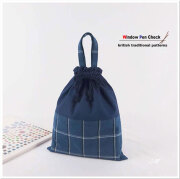 巾着袋M 30×25 - お着替え袋・体操服入れ 入園入学グッズ 持ち手付き