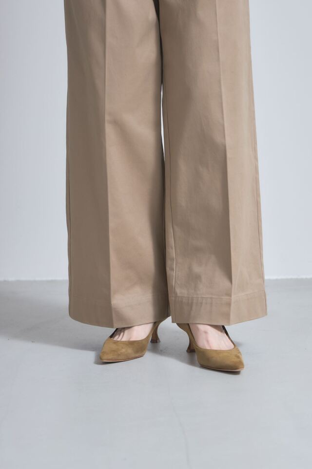 チノワイドパンツ