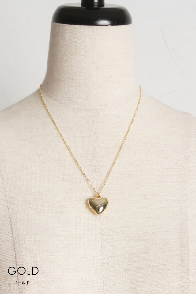 真鍮ハートネックレス※一部店舗のみ入荷