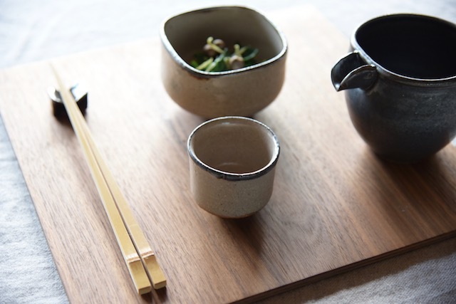 中里隆 皮鯨ぐい呑み【唐津焼き】【酒器】【盃】 素敵な器作家のうつわ