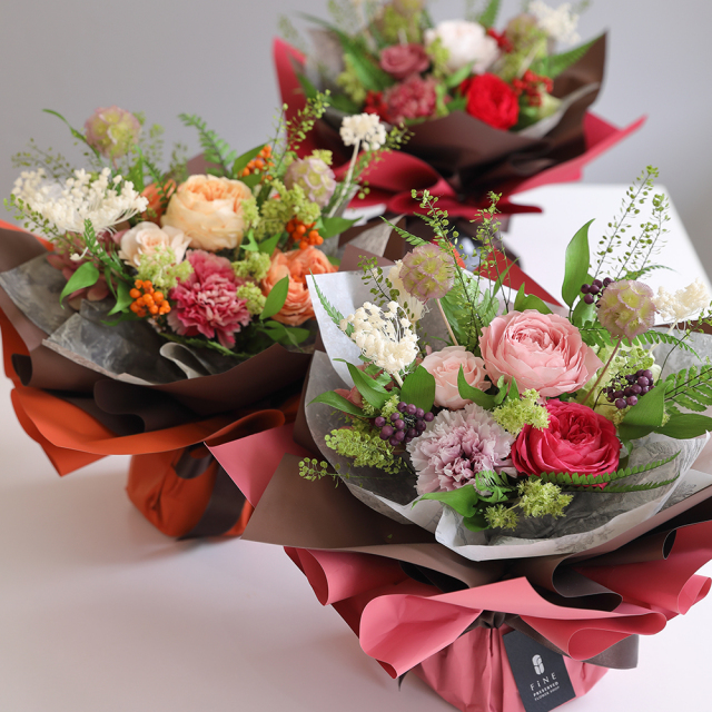 リンディ ブーケ - プリザーブドフラワー 敬老の日 2025花束 花束贈呈