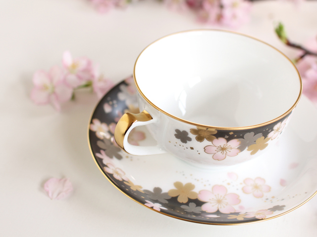 桜シリーズ第2回「友禅桜」 カップ＆ソーサー