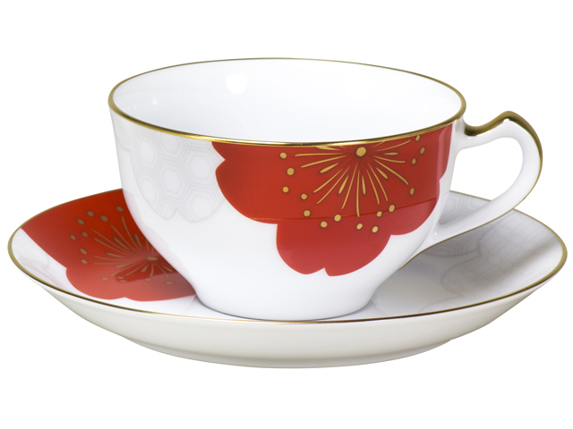 桜シリーズ第5回「吉祥桜」 カップ＆ソーサー