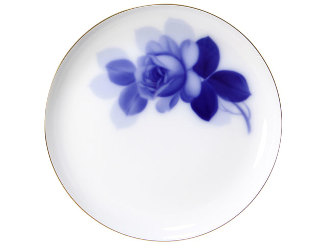 ブルーローズ（8211） 23cmミート皿