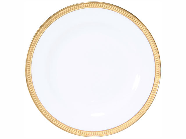 クラウン（エンボス） 20cmデザート皿