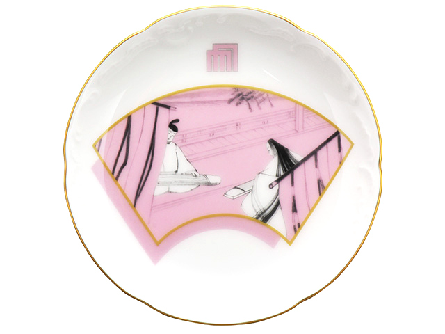 直営店限定＞源氏物語「須磨」 15cm銘々皿