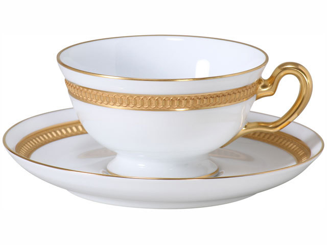 クラウン（エンボス） カップ&ソーサー